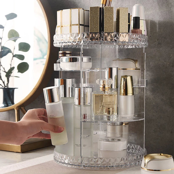 Rotating Makeup Organizer 360 Degree