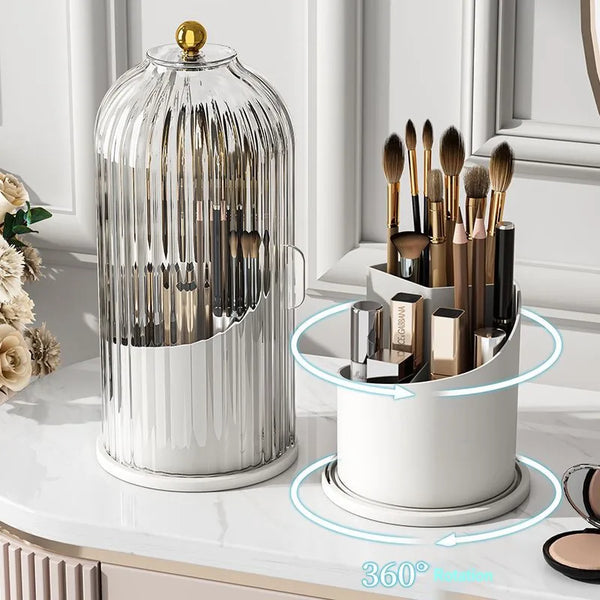 Makeup Brush Holder 360° Rotating